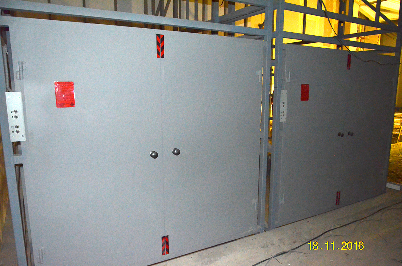 Подъемник грузовой в металлокаркасной шахте, 3000 кг, Самара