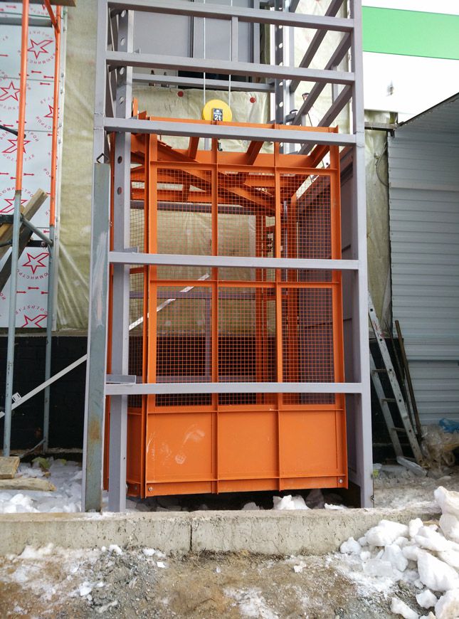 Подъемник грузовой шахтный, 1000 кг, Киров